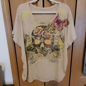 Lane Bryant Skull Tee